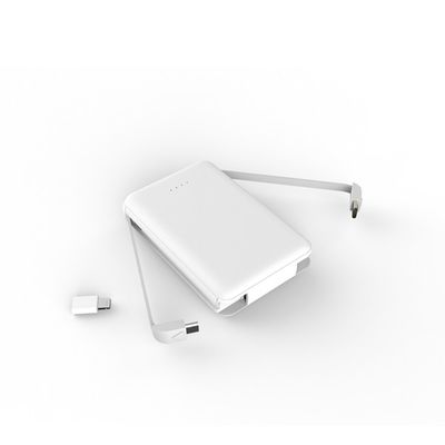 Polymeercellen gelijkstroom 5V 2100mA 100mm Dubbele USB-Machtsbank