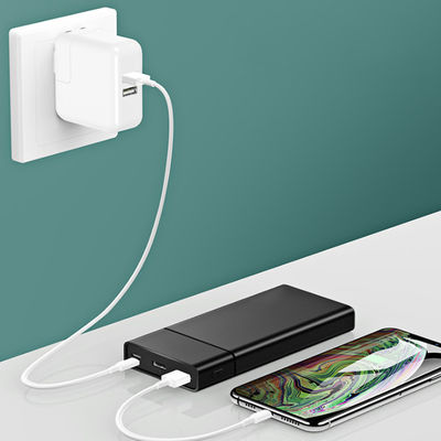 Pak van de hoge Capaciteits20000mah 380g het Dubbele USB Batterij