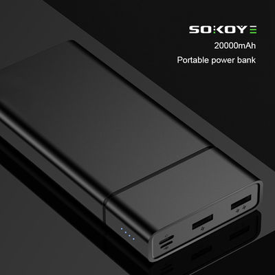Pak van de hoge Capaciteits20000mah 380g het Dubbele USB Batterij