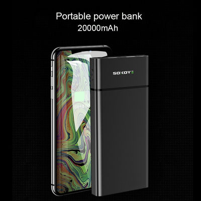 Pak van de hoge Capaciteits20000mah 380g het Dubbele USB Batterij