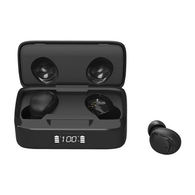 Van het het Siliconeoor van Magnaticcontacten de Kappen30mah Draadloze Earbud Sport