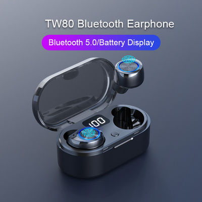 TW80 draadloos Bluetooth 5,0 TWS Mini HiFi Earbuds With MIC