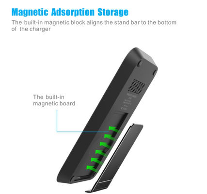 10W dubbele Rol Verticale Draadloze Lader voor Samsung