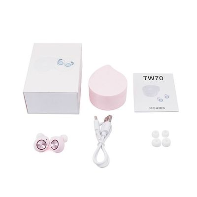 SBC AAC 123db TWS Waar Draadloos Bluetooth Earbuds met het Laden van Geval