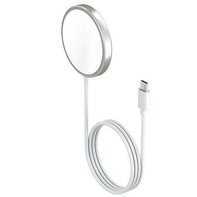 de Lader van 15W 3A Draagbaar Draadloos Snel het Laden Stootkussen met de Kabel van USB C