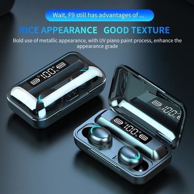 RoHs Tws Bluetooth 5,0 Stereof9 Ware Draadloze Hoofdtelefoon 5,0 van Earbud STouch 9D