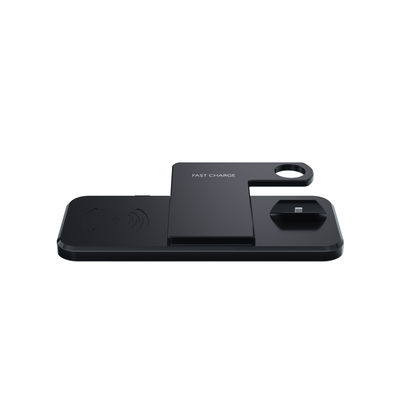 Draagbare Draadloze Lader van 15W Qi de snel voor IPhone 11 XR X Horloge 8
