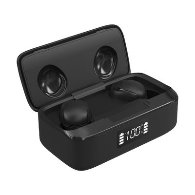 Lawaai die Sport BT5.0 Draadloze Earbuds met Batterijvertoning annuleren