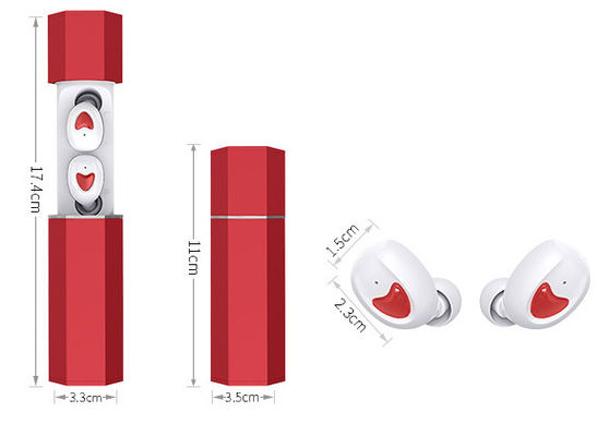 Lichtgewichttws Bluetooth 5,0 Oortelefoons Geluiddichte Draadloze Earbuds